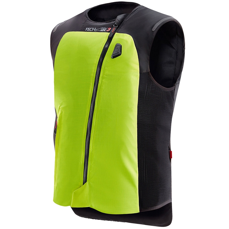 Alpinestars Tech-Air®3 V2 süsteemi fluo kollane-must turvavest