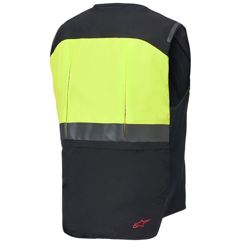 Alpinestars Tech-Air®3 V2 süsteemi fluo kollane-must turvavest