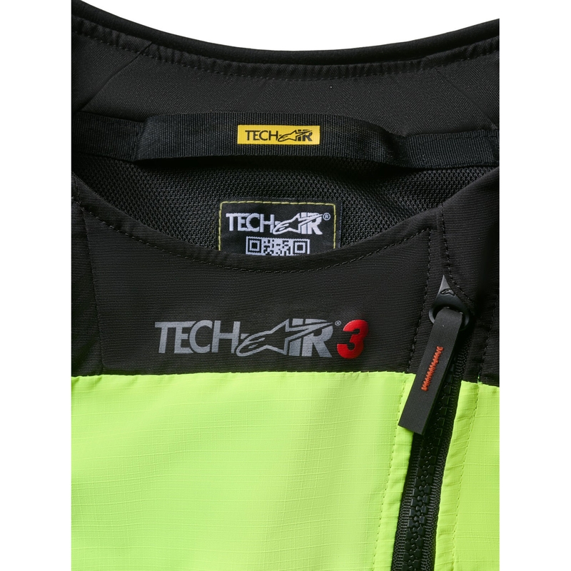 Alpinestars Tech-Air®3 V2 süsteemi fluo kollane-must turvavest