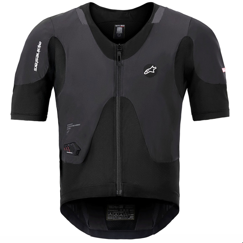 Alpinestars TECH-AIR®5 PLASMA süsteemiga turvapadjavest must