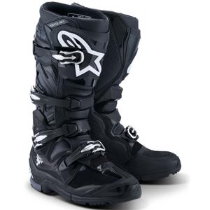 Alpinestars Tech 7 Enduro Black-Anthracite-White mootorratta saapad