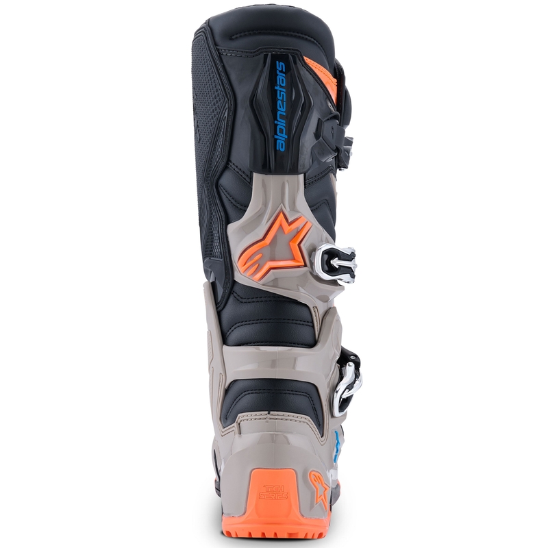 Alpinestars Tech 7 Enduro Black-Dark Grey-Fluo Orange mootorratta saapad