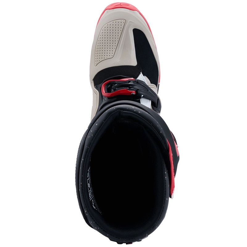 Alpinestars Tech 7 Enduro Black-Light Grey-Red mootorratta saapad