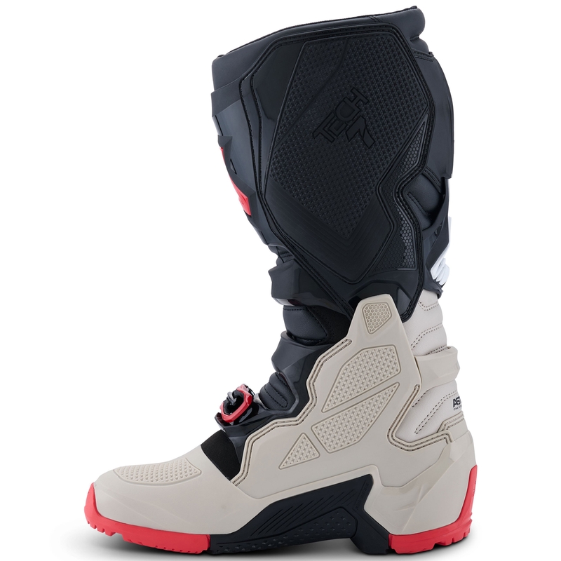 Alpinestars Tech 7 Enduro Black-Light Grey-Red mootorratta saapad