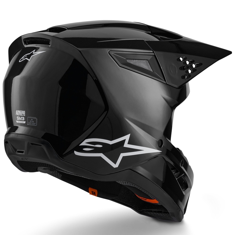 Alpinestars S-M3 Solid motokrossi kiiver must