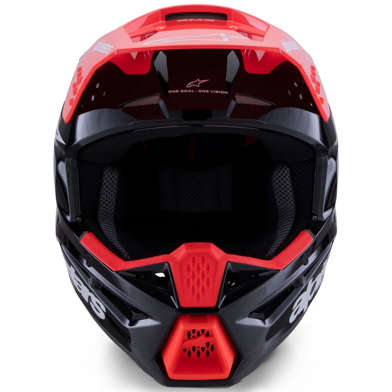 Alpinestars S-M3 Radium motokrossikiiver must-fluo punane-valge