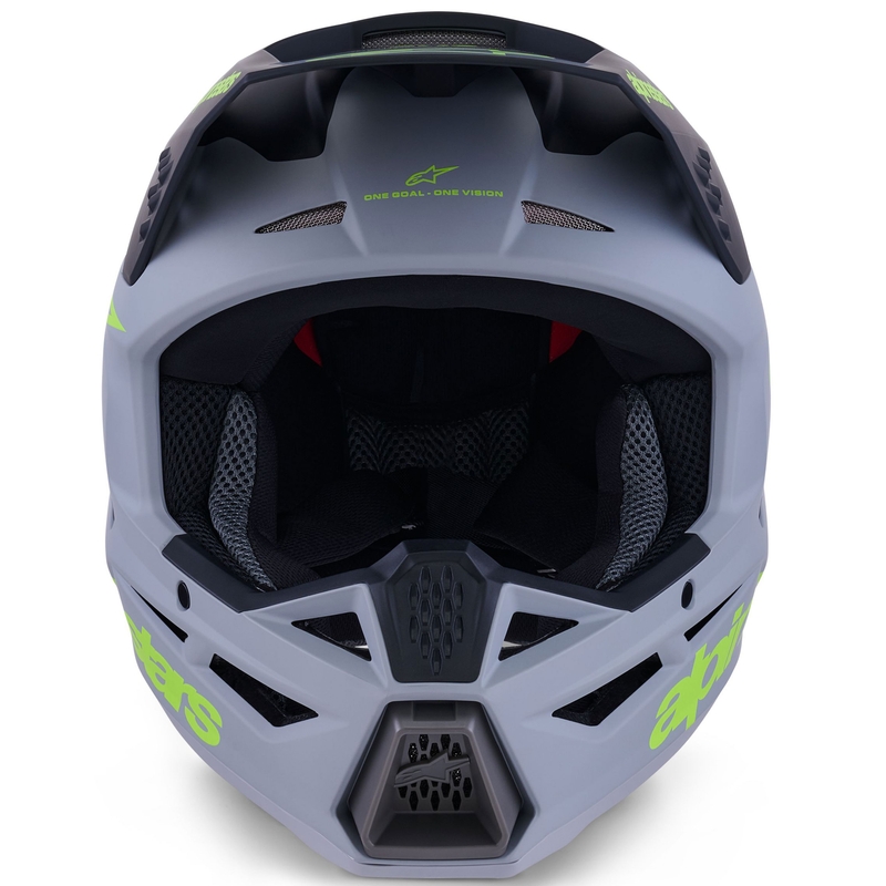 Alpinestars S-M3 Radium motokrossikiiver matt hall-fluorestseeriv kollane-must