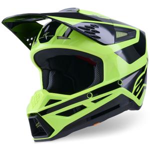 Alpinestars S-M3 Heat fluo kollane-must motokrossikiiver