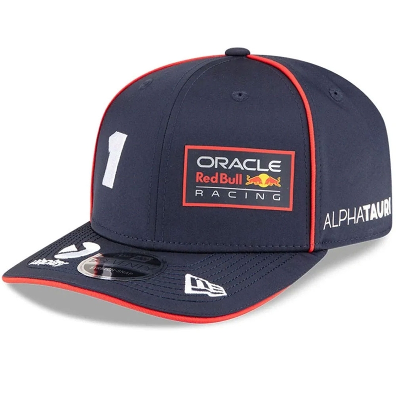 Red Bull Racing F1 Max Verstappen müts tumesinine