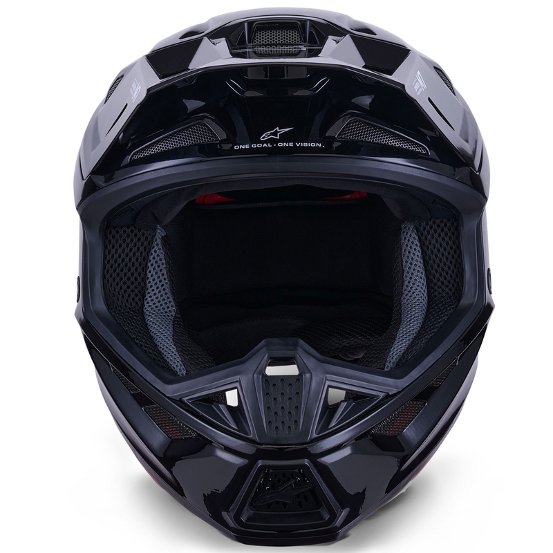 Alpinestars SM7 Solid Motokross kiiver Must