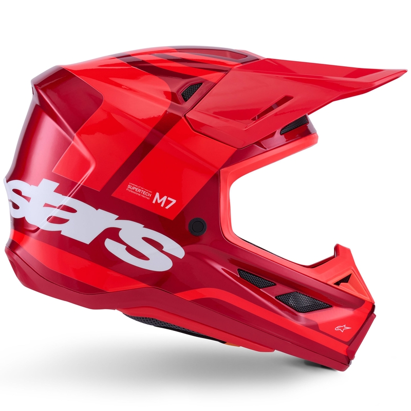 Alpinestars SM7 Core Motokross kiiver punane