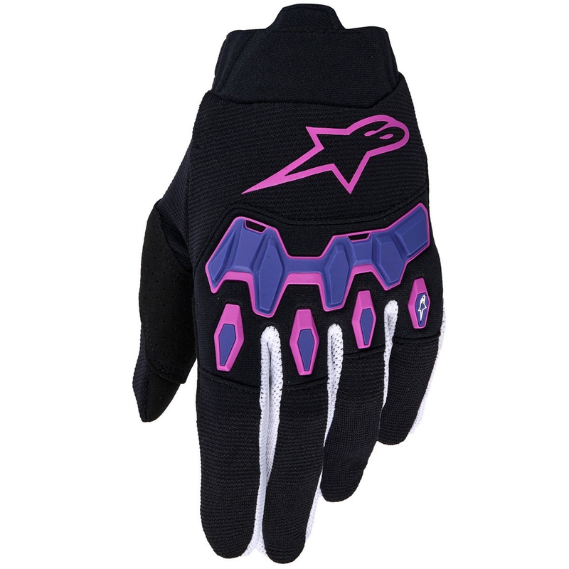 Alpinestars Full Bore V2 motokrossikindad lilla-mustad