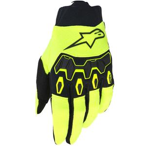 Alpinestars Full Bore V2 fluo kollane-mustad motokrossikindad