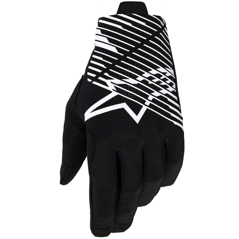 Alpinestars Radar Pro motokrossikindad must-valged