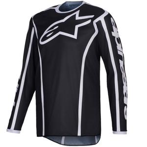 Alpinestars Fluid Apex motokrossitrikoo must ja hall