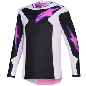 Alpinestars Fluid Grid motokrossitrikoo must-hall-lilla