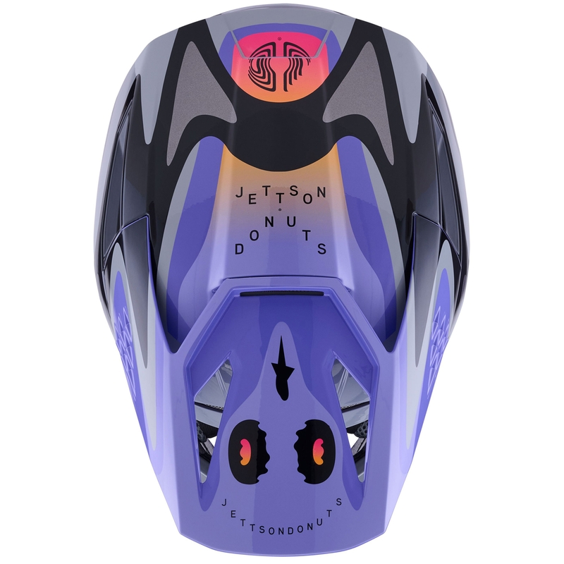 Alpinestars S-M3 motokrossikiiver JETT LAWRENCE hall-lilla-must