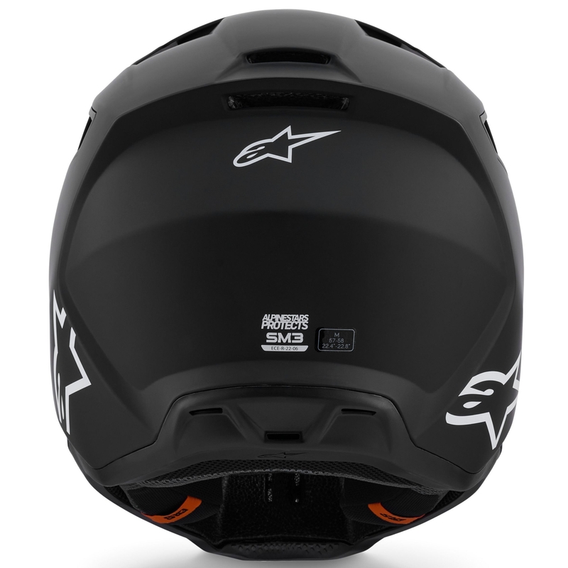 Alpinestars S-M3 Solid Motokross kiiver matt must
