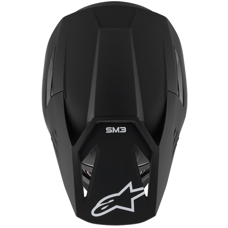 Alpinestars S-M3 Solid Motokross kiiver matt must