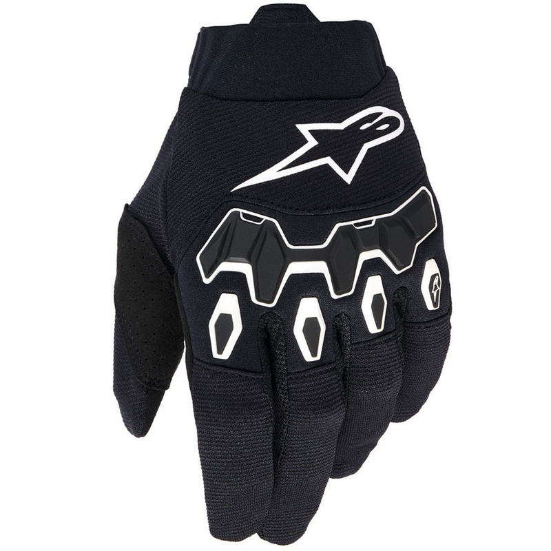 Alpinestars Full Bore V2 noorte/laste motokrossikindad must-valged