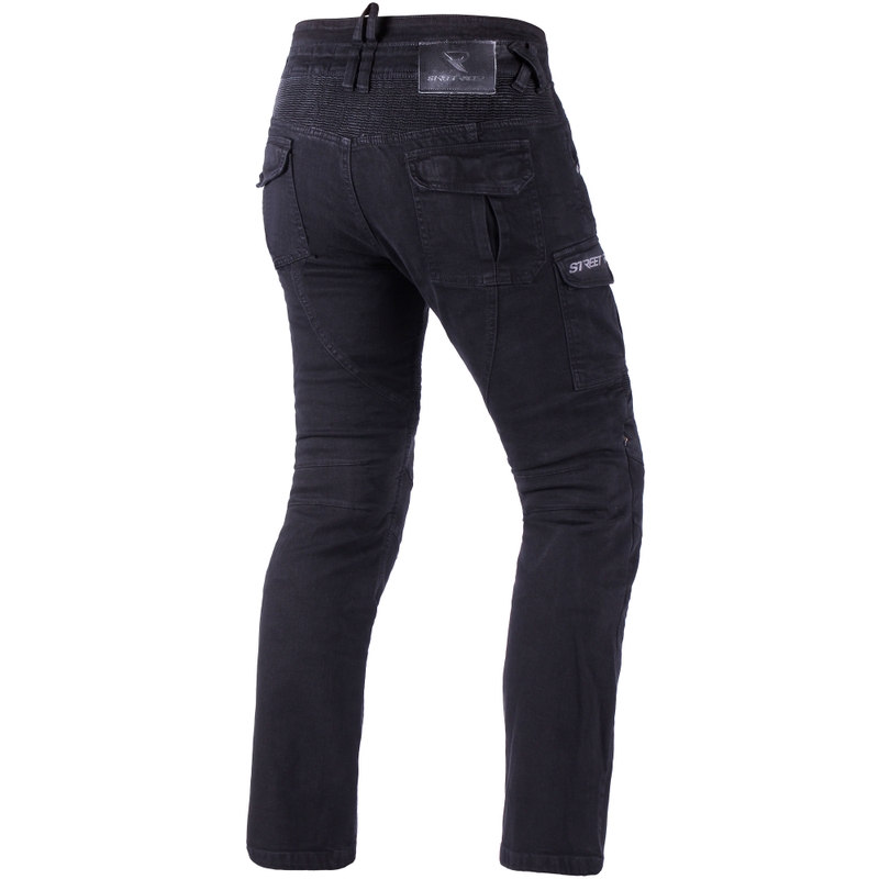 Street Racer Cargo CE pikendatud teksad mustad