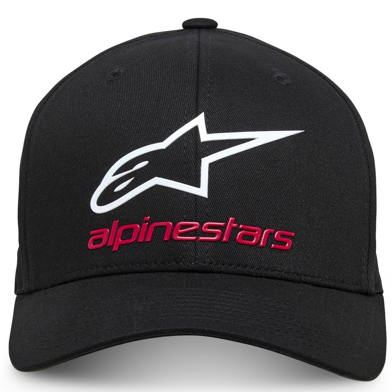 Alpinestars Always 2.0 müts must, valge ja punane