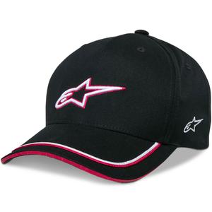 Alpinestars Ascencion Snapback müts must ja punane