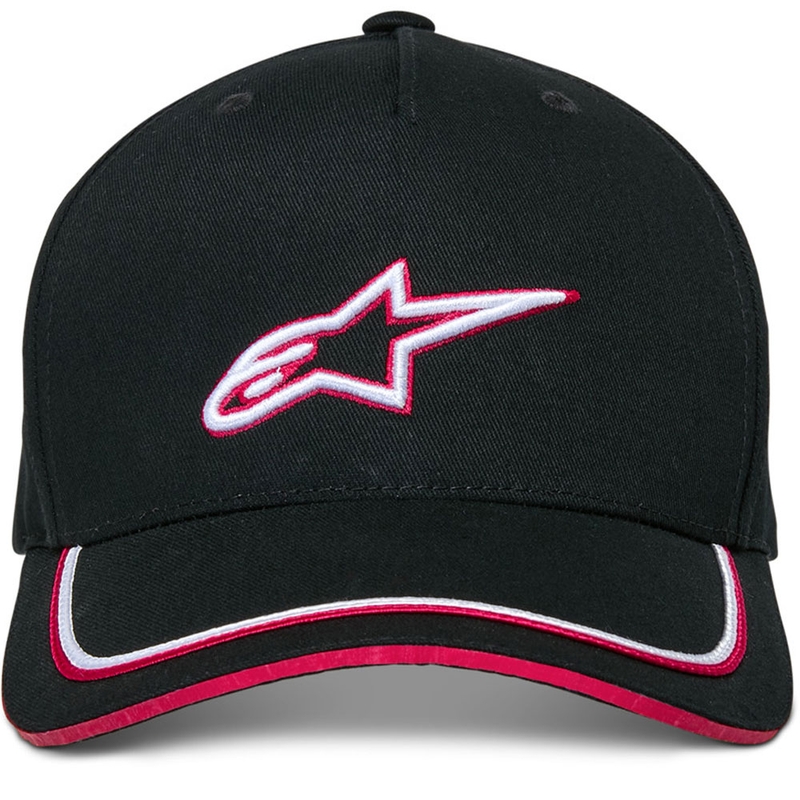 Alpinestars Ascencion Snapback müts must ja punane