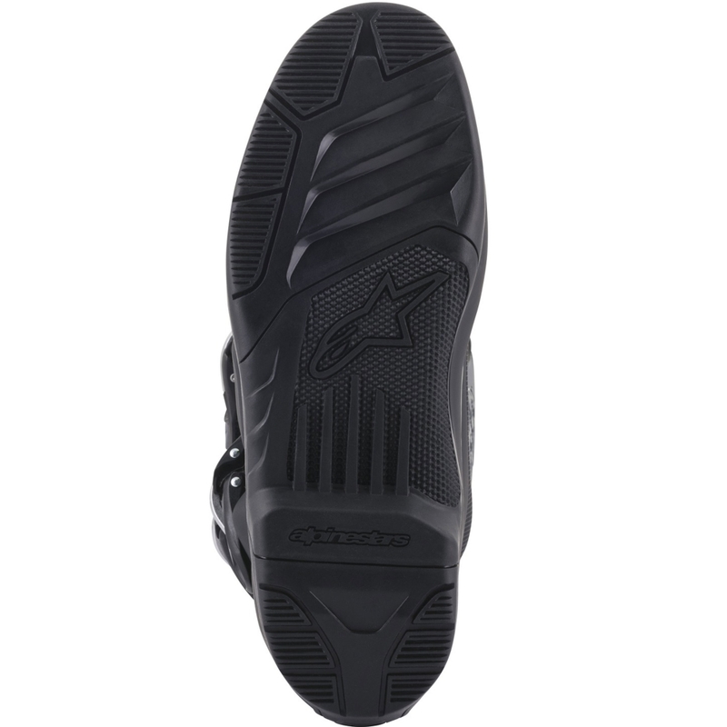 Alpinestars TECH 5 must-hall-fluo kollane mootorratta saapad