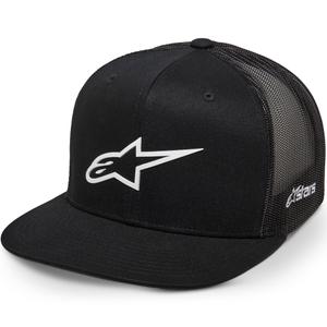 Alpinestars 3D Ageless Trucker müts must ja valge