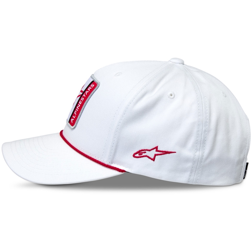 Alpinestars spetsiifiline Snapback müts valge