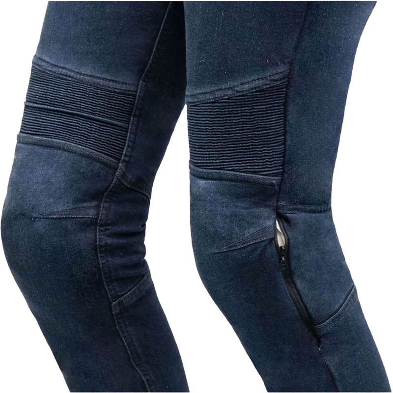 Naiste Street Racer Spike II Slim fit CE sinised teksad
