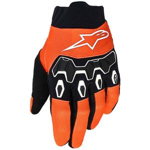 Alpinestars Full Bore V2 noorte/laste motokrossikindad oranž-valge-must-must-sinine