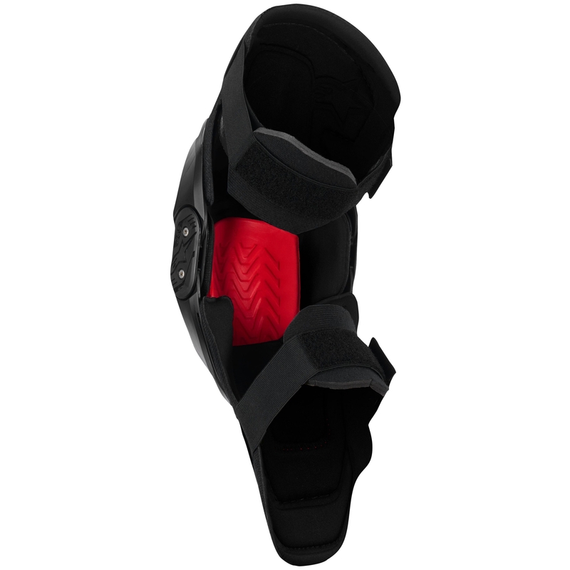Alpinestars SX-1 Plasma must-punahall põlvekaitsmed