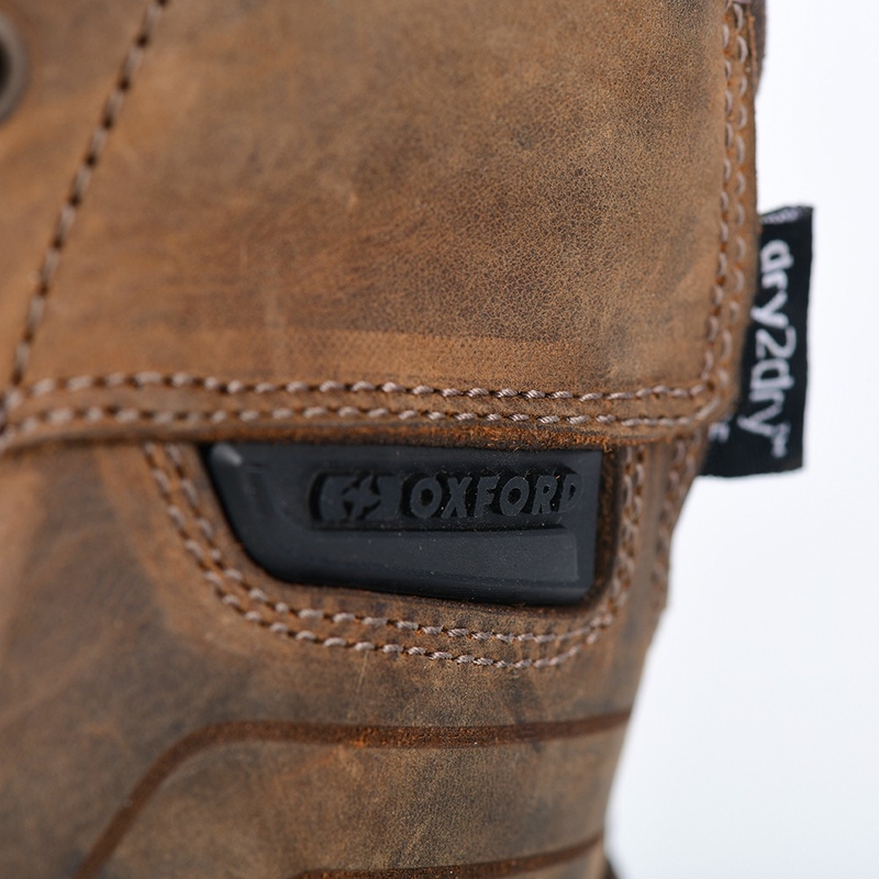 OXFORD KICKBACK DRY2DRY™ pruunid mootorratta saapad
