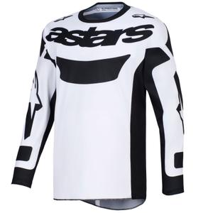 Alpinestars Racer Riway motokrossitrikoo valge ja must