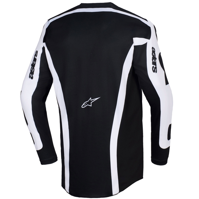 Alpinestars Racer Riway motokrossitrikoo valge ja must