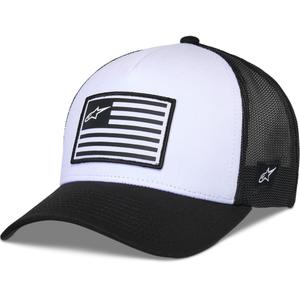 Alpinestars Flag Snap müts valge ja must