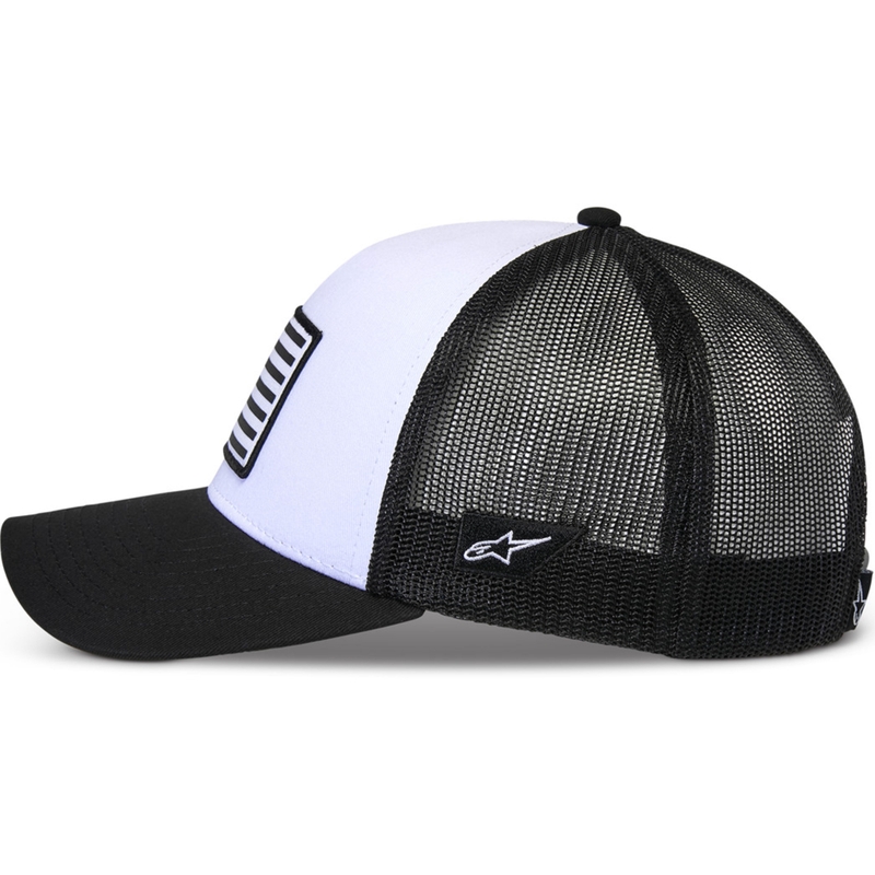 Alpinestars Flag Snap müts valge ja must