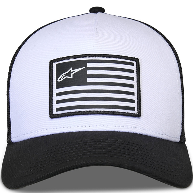 Alpinestars Flag Snap müts valge ja must