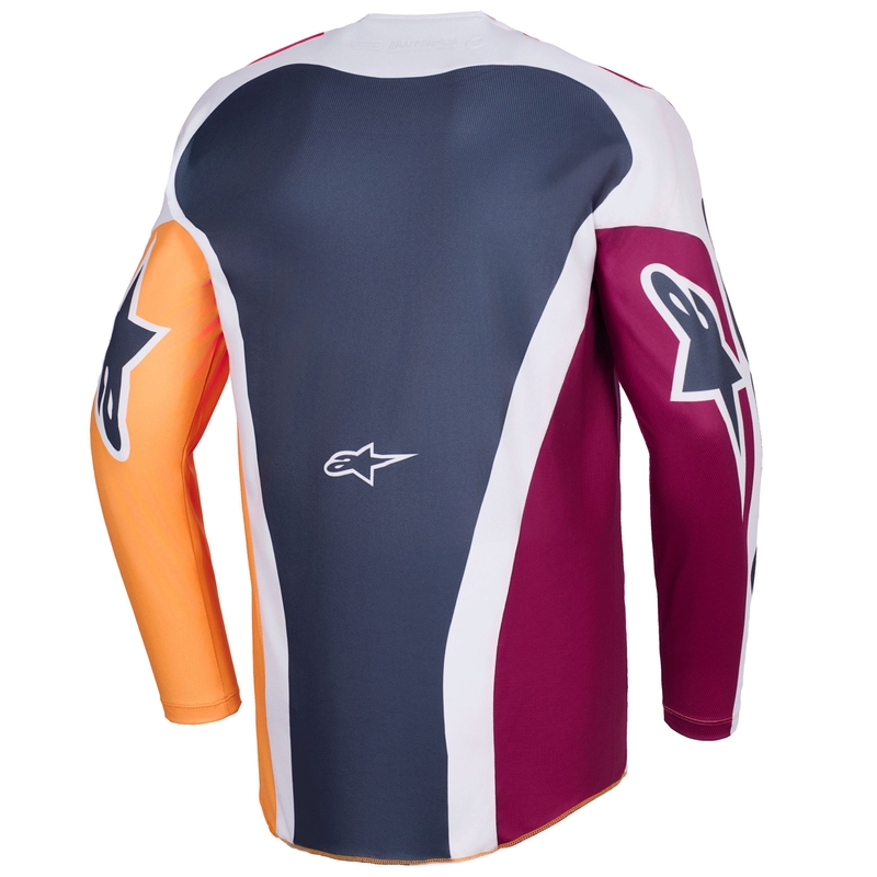 Alpinestars Racer Portl punane-oranž-hele hall motokrossitrikoo