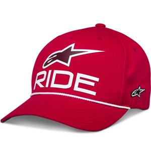 Alpinestars Ride Comp Snapback müts punane, valge ja must