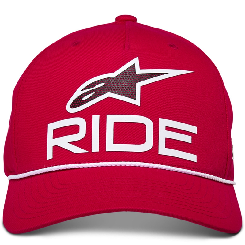Alpinestars Ride Comp Snapback müts punane, valge ja must