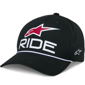 Alpinestars Ride Comp Snapback müts must, valge ja punane