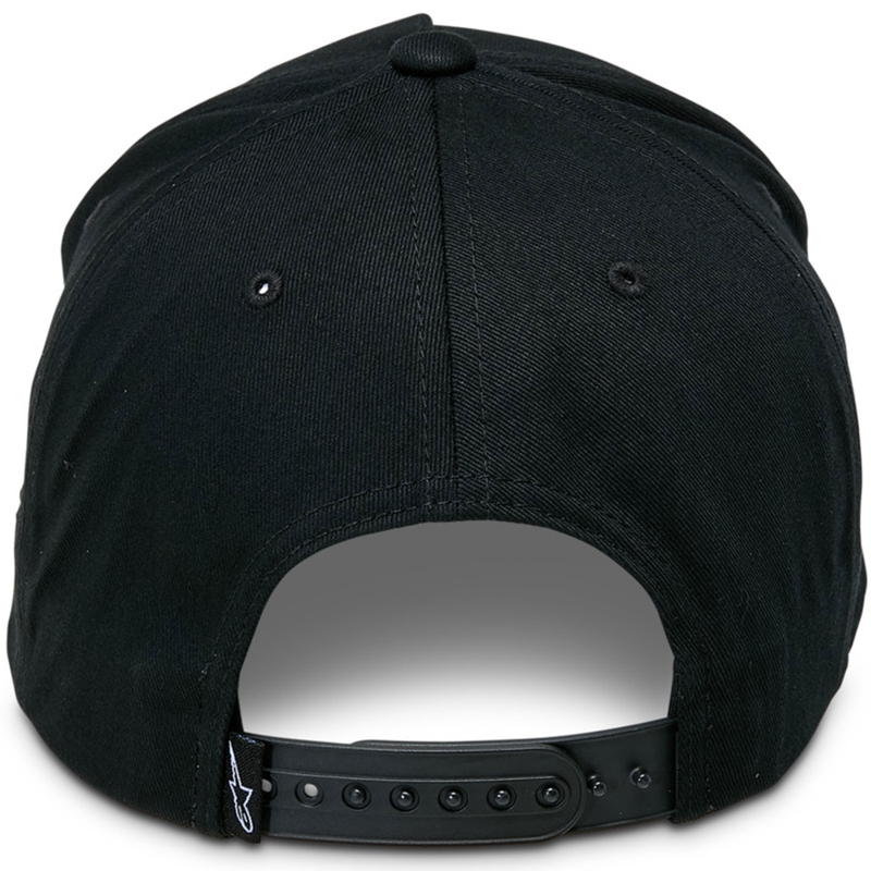 Alpinestars Ride Comp Snapback müts must, valge ja punane