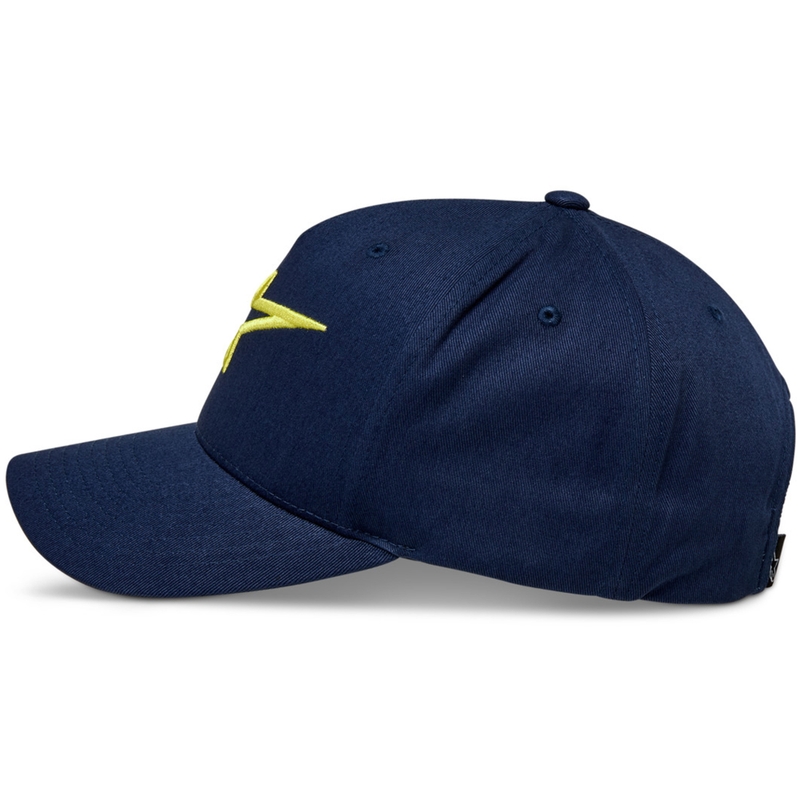 Alpinestars Ageless Snapback Cap Sinine-Fluo Yellow