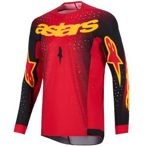 Alpinestars Supertech Scenz motokrossitrikoo punane, must ja kollane