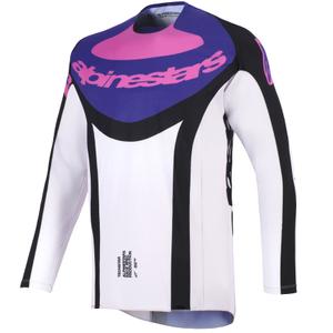 Alpinestars Techstar Knif motokrossitrikoo must-hall-lilla