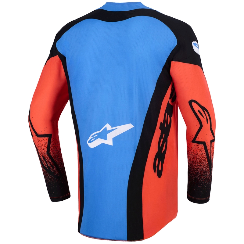 Alpinestars Techstar Knif motokrossitrikoo oranž-must-must-sinine