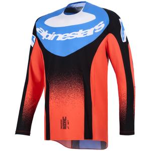 Alpinestars Techstar Knif motokrossitrikoo oranž-must-must-sinine